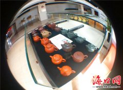 线上购物线下展览 海口“互联网+”消费之古玩“百壶荟”