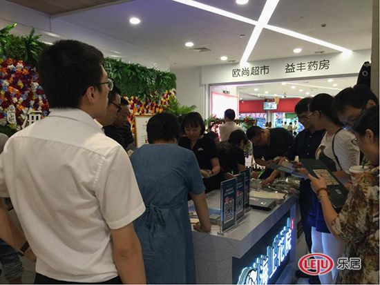 海上花院城市展厅亮相
