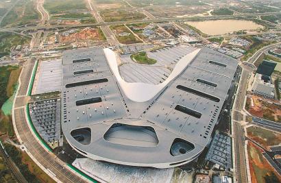 西部国际会议展览中心月底全面完工(图1)