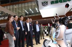 绿源电动车德国工业色彩4.0 惊艳南京国际展