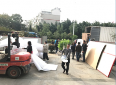 第三届南京国际美术展布展工作全面启动