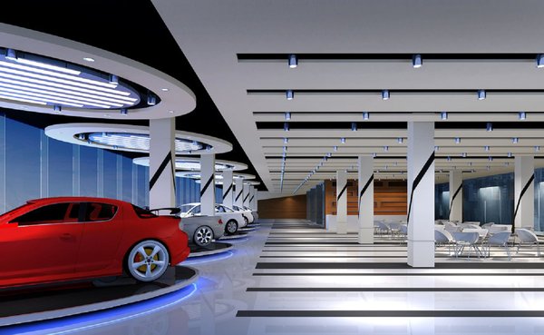 汽车展厅设计-汽车4S店设计(图8)