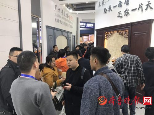 德菲诺实木背景墙亮相第十六届中国国际门业展览会(图4) 4
