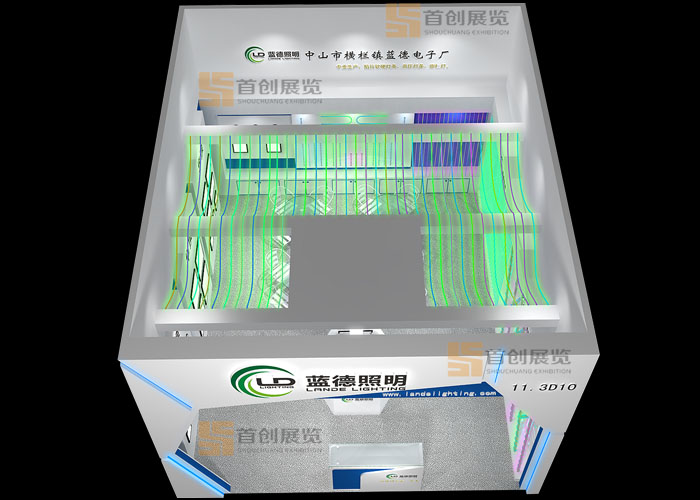 蓝德照明  展台设计(图3)